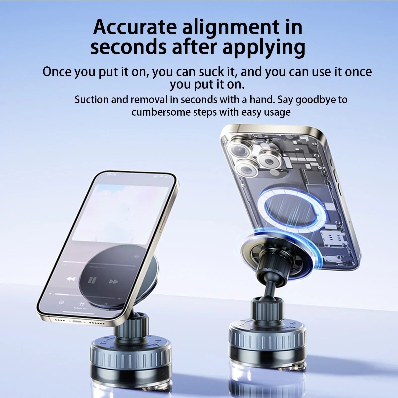Strong Suction Dashboard Mount